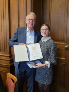 Herzlich willkommen im Rotary Club Frankfurt am Main, Anastasiia Kriuchko! 🤝